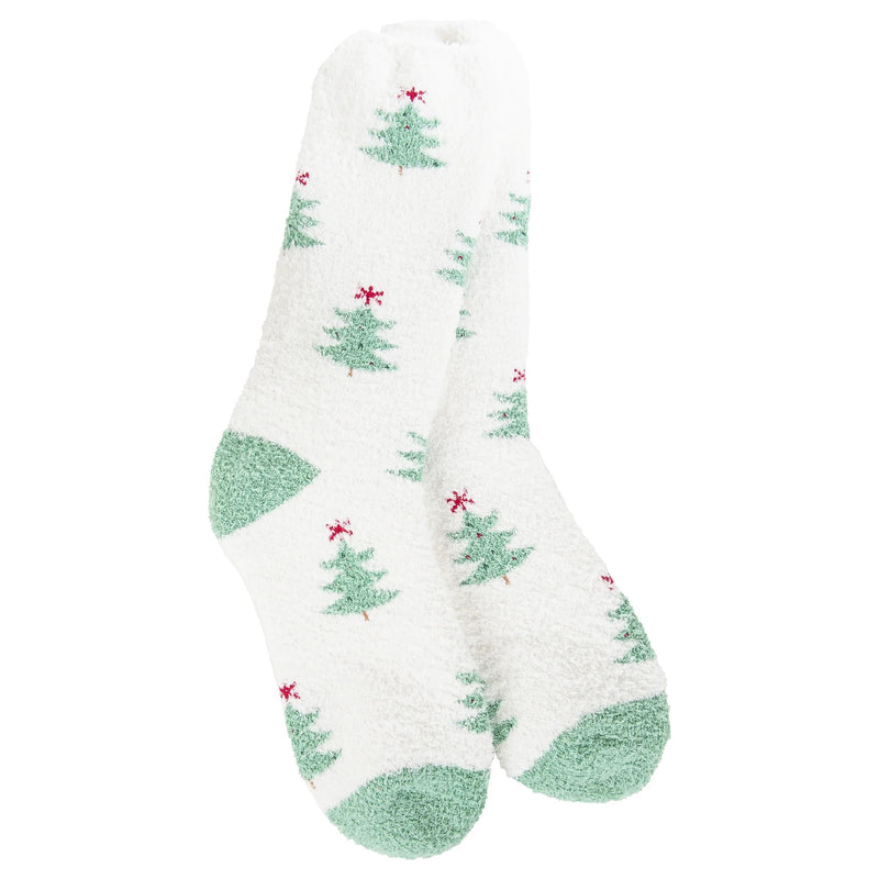 Cozy Crew Holiday Forest Socks
