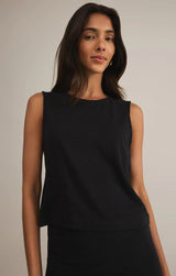 Sloane Textured Top - Black