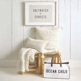 Salt Water + Sunsets Wall Art