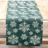 Reversible Snowflake Table Runner