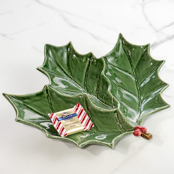 Holly Leaf Dish