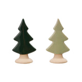Stoneware Tree with Unglazed Base - Two Colors
