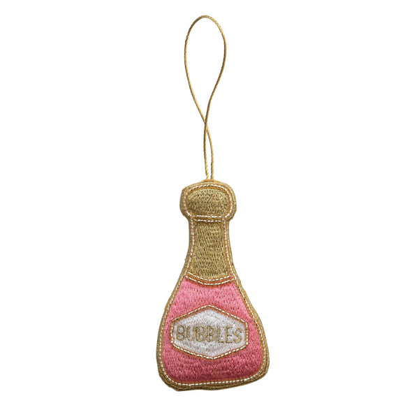 Pink Bubbly Ornament