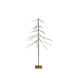 Pre-Lit Glitter + Bronze Tree - Two Sizes