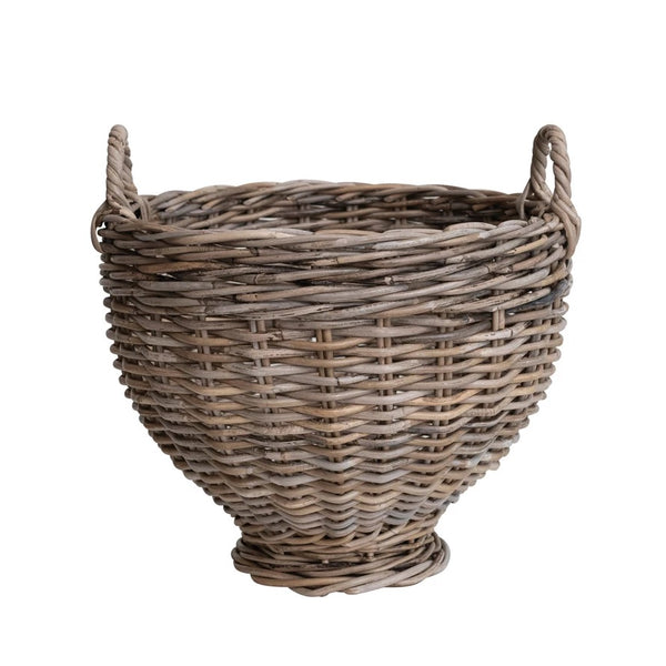 Handwoven Rattan Basket