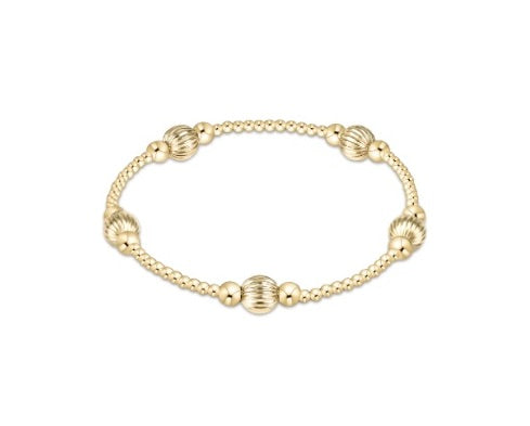 Purpose Dignity 6mm Bead Bracelet - Gold