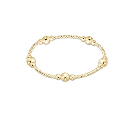 Purpose Gold 6mm Bead Bracelet