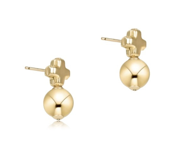 Signature Cross Gold Stud - Classic Gold