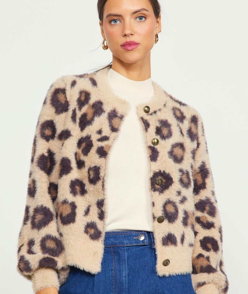 Campbell Leopard Cardigan