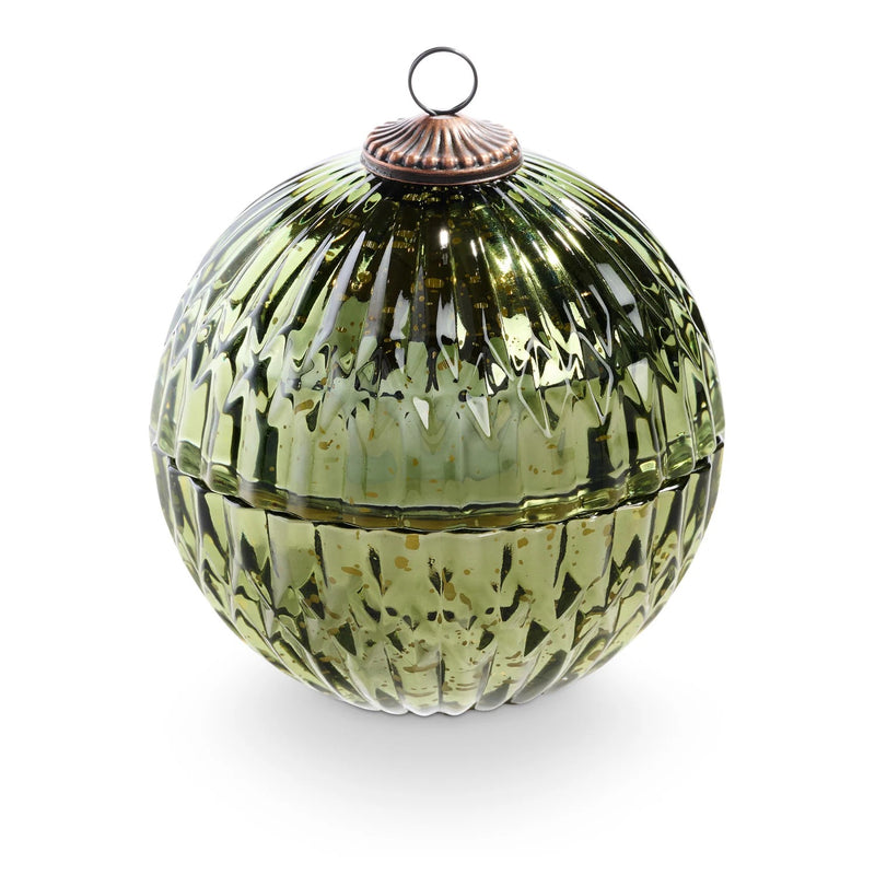 Green Balsam + Cedar Mercury Ornament Candle