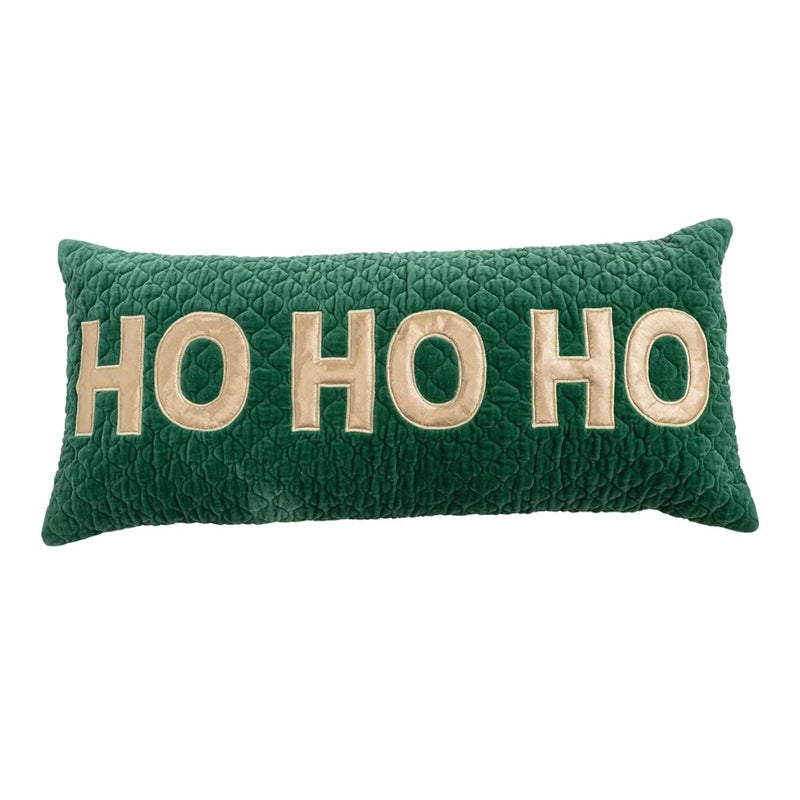 Ho Ho Ho Lumbar Pillow