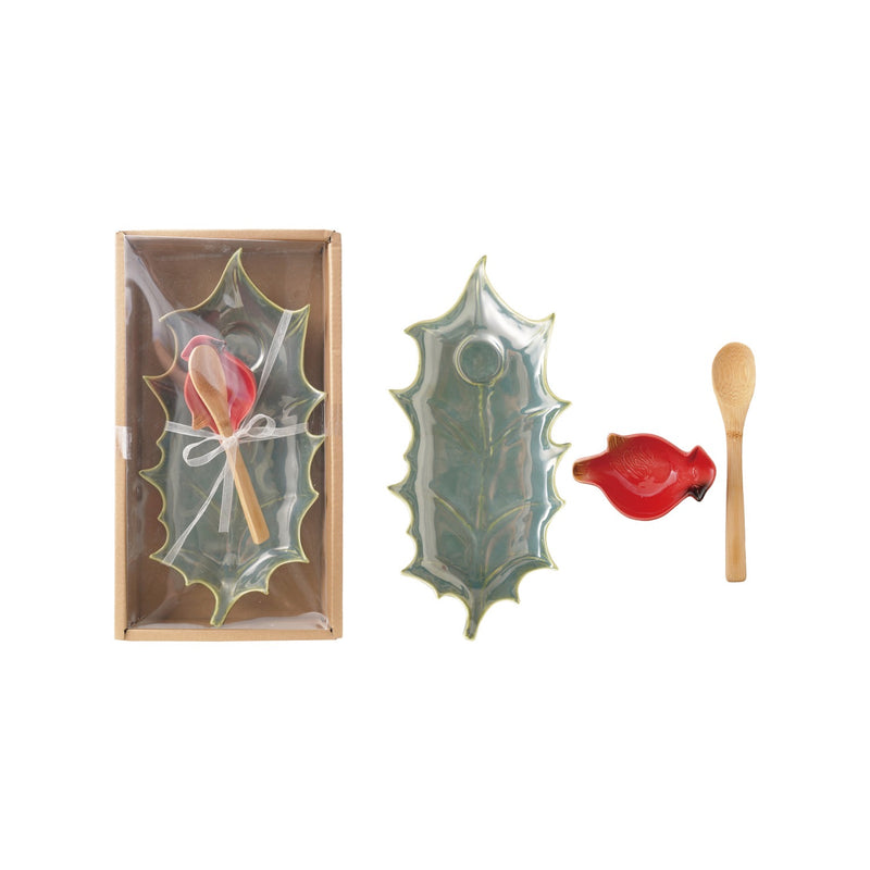 Holly + Cardinal Gift Set