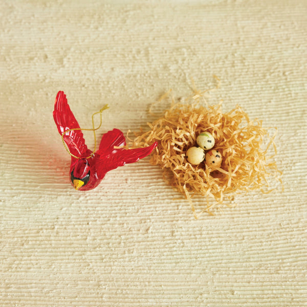Acrylic Cardinal Ornament