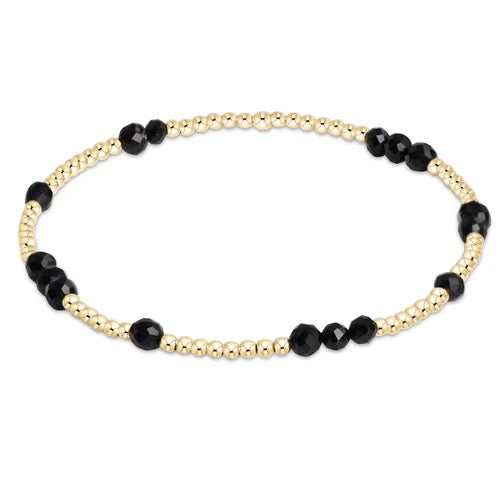 Hope Unwritten Gemstone Bracelet - Onyx