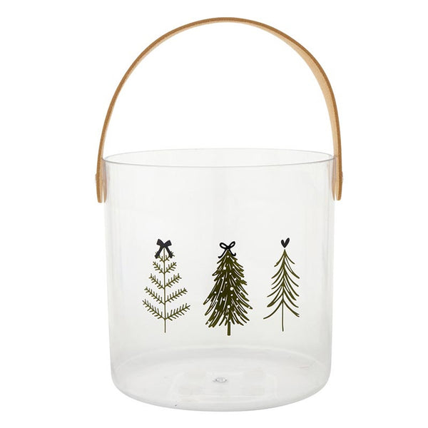 Christmas Tree Acrylic Ice Bucket