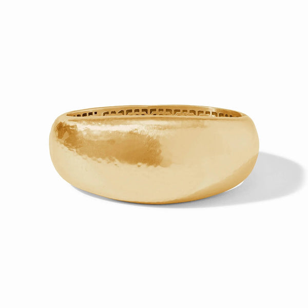 Catalina Statement Hinge Gold Bangle