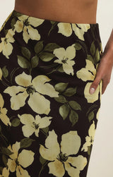 Eda Ren Floral Mesh Midi Skirt - Sunnyside