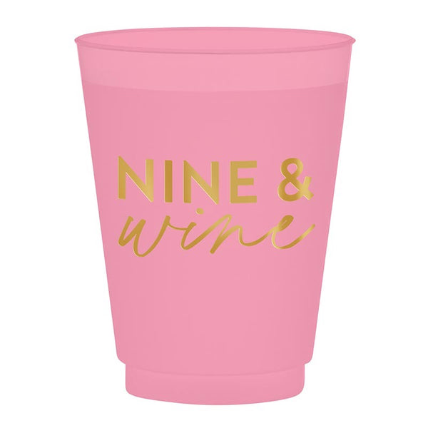 Nine + Wine Reusable Cup