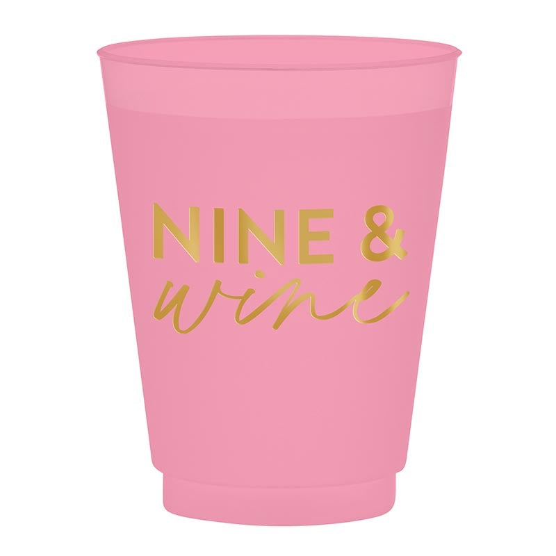 Nine + Wine Reusable Cup