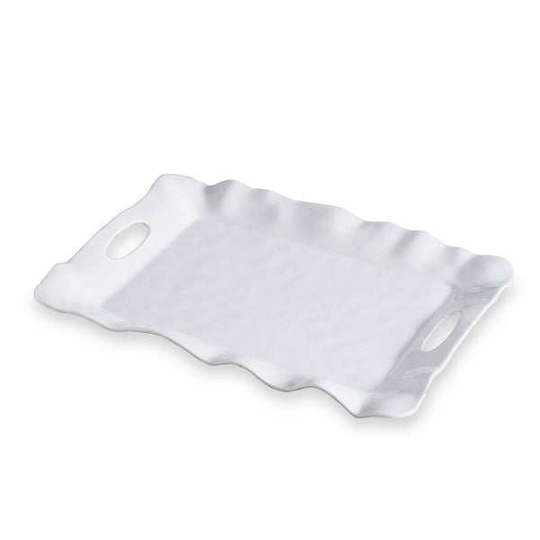 Luxury Melamine Rectangle Serving Tray