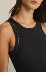 Boa Rib Tank - Black