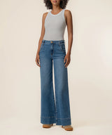 Maya High Rise Fab Ab Wide Leg - Journey