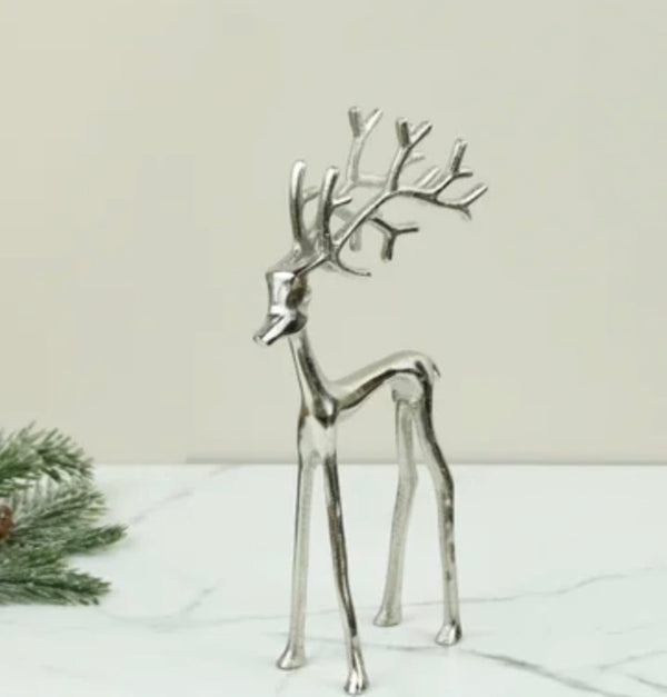 Skinny Silver Reindeer