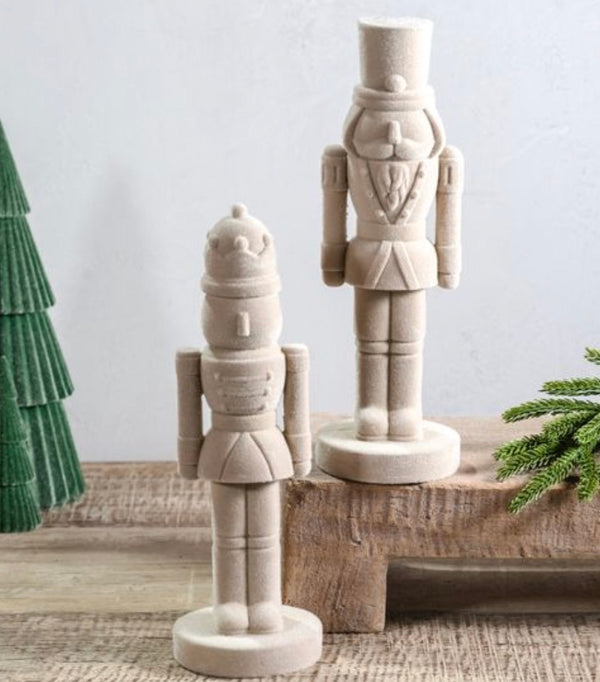 Ivory + Velvet Nutcrackers