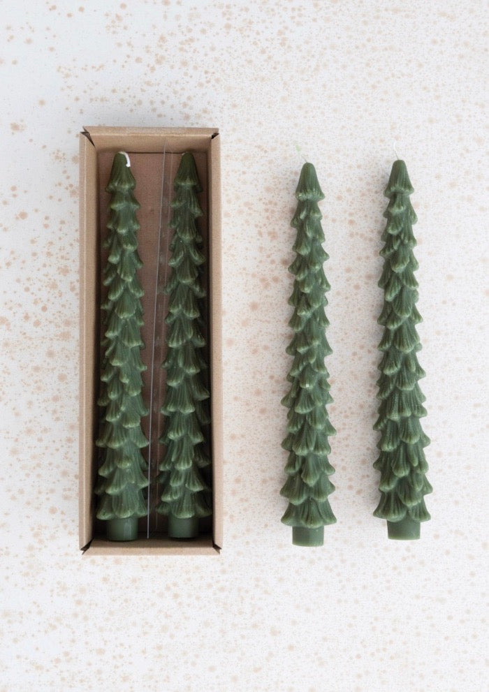 Tree Shaped Taper Candles