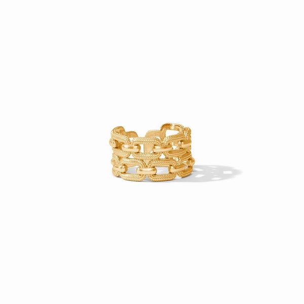 Cheval Paperclip Gold Ring