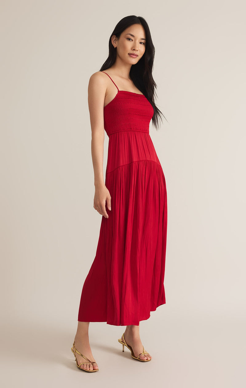 Helene Maxi Dress Haute Red