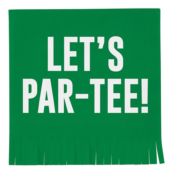 Let's Par-Tee! Cocktail Napkins