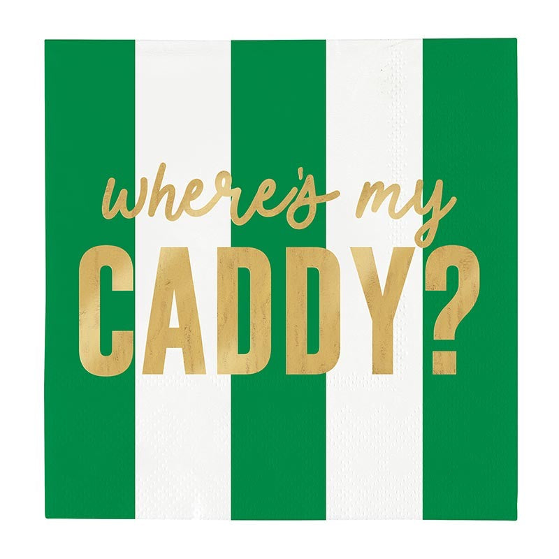 Where's My Caddy? Cocktail Napkins