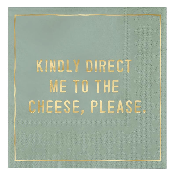 Kindly Direct Me Cocktail Napkins