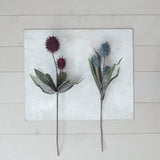 Faux Flower Pod - Blue