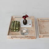 Burl Wood Trays - Two Sizes