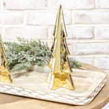 Gold Ceramic Christmas Trees