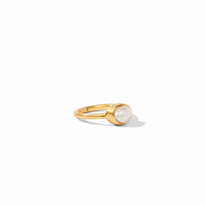 Jewel Stack Ring - Pearl