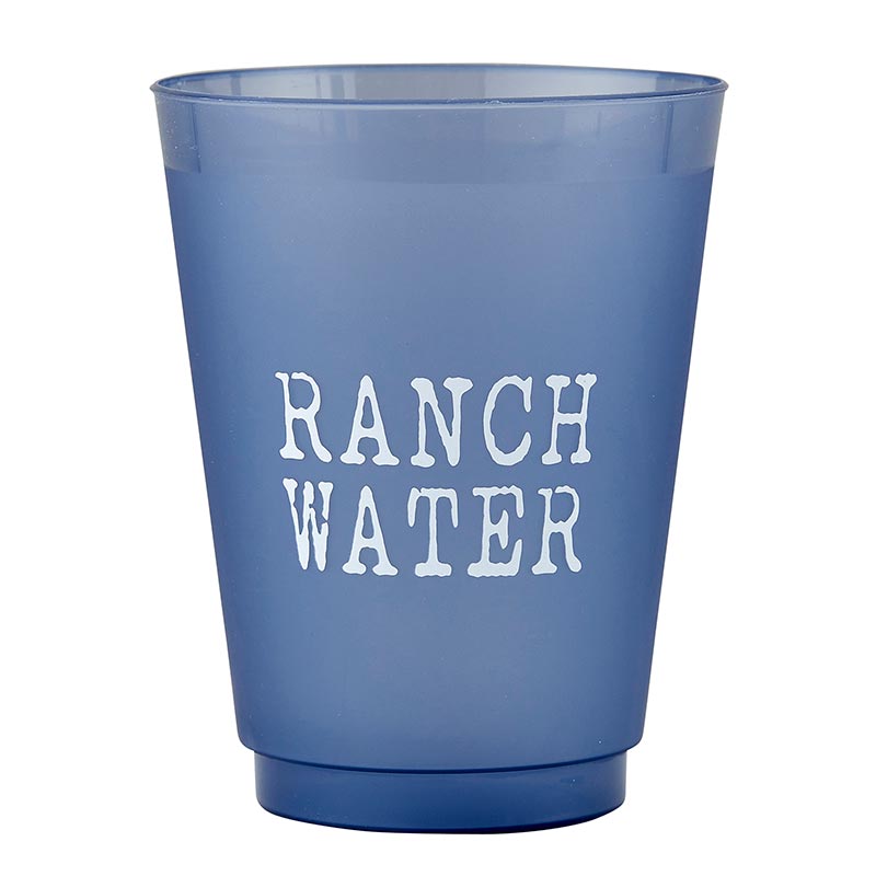 Ranch Water Reusable Cups