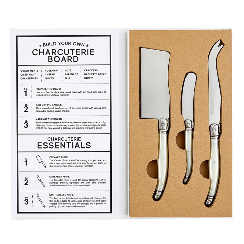 Pearl Handled Knife Set