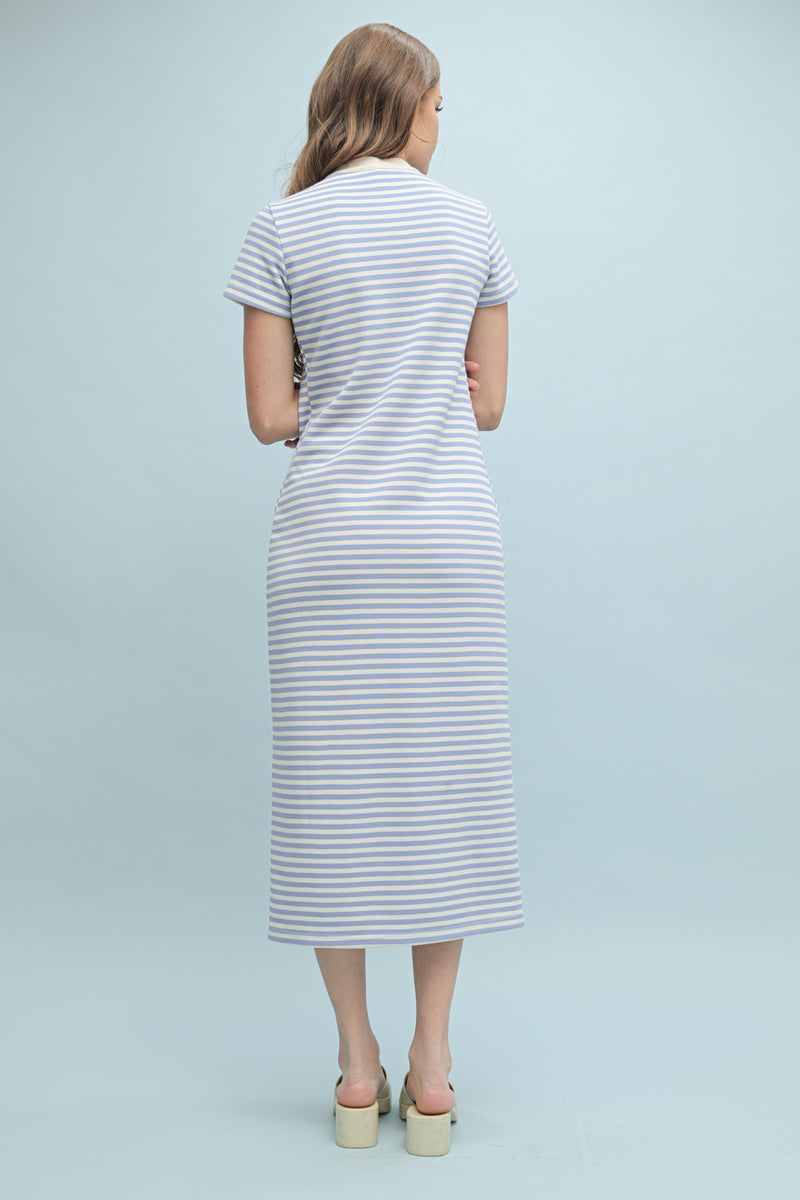 Seaside Knit Midi Dress