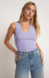 Sirena Rib Tank - Violet Haze