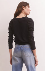 Azalea Longsleeve Sweatshirt in Black