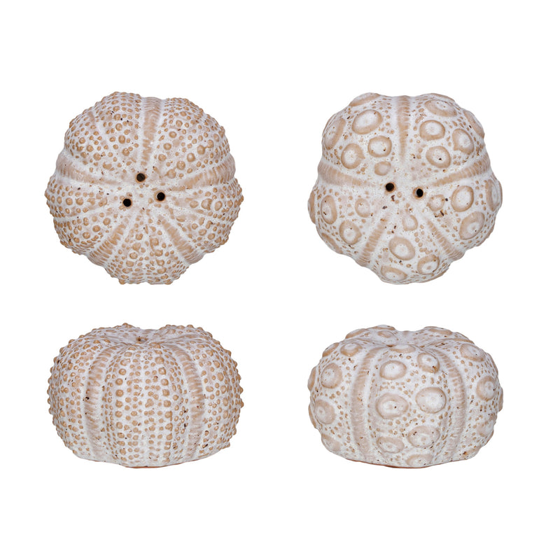 Sea Urchin Salt + Pepper Shakers