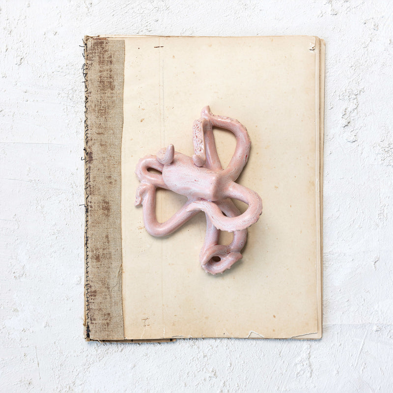 Octopus Stoneware Figurine