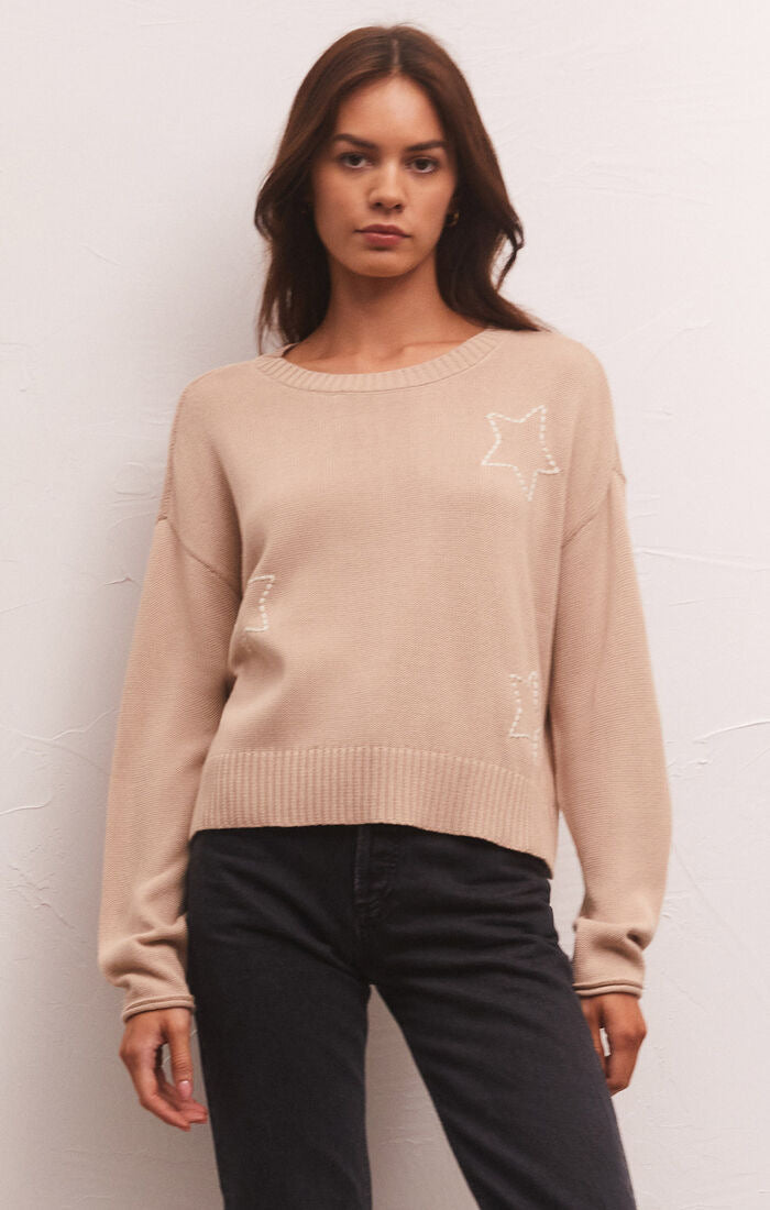 Sienna Open Star Sweater