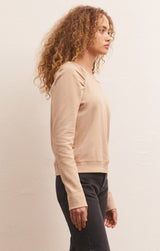 Azalea Longsleeve Sweatshirt in Birch