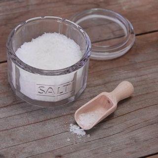 Glass Salt Pot + Scoop