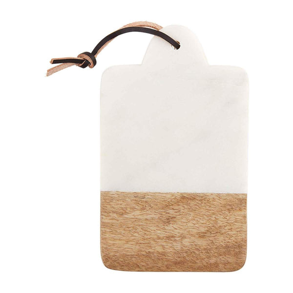 Rectangle Marble + Wood Mini Board