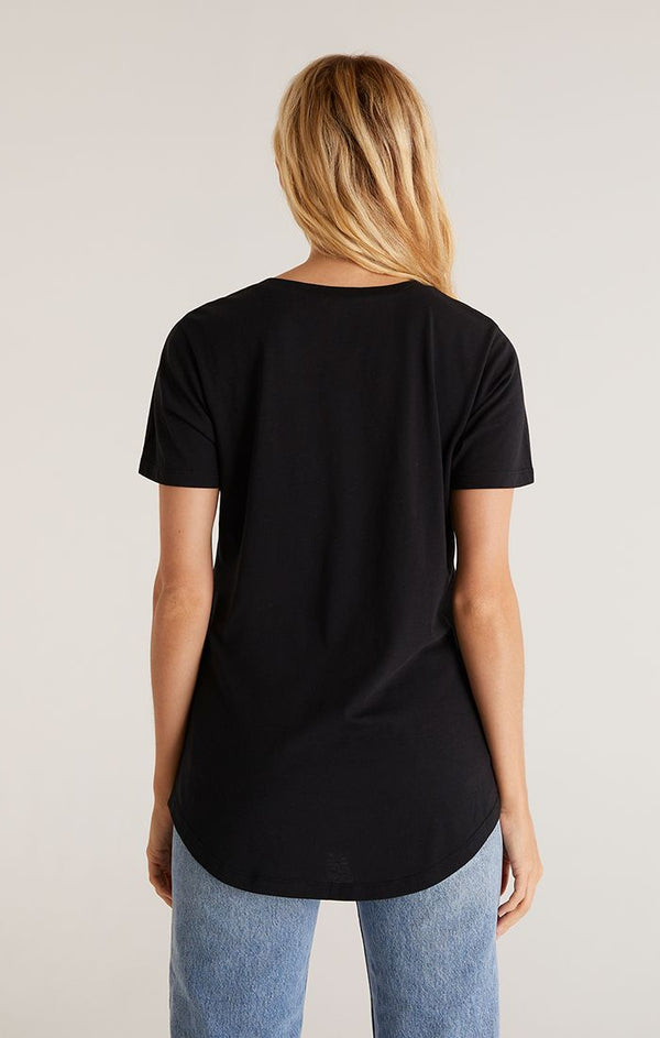 The Pocket Tee - Jet Black